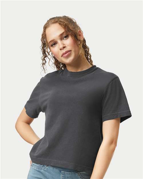 Comfort Colors&#xAE; Women&#x27;s Heavyweight Boxy Crew Neck Short Sleeve T-Shirt