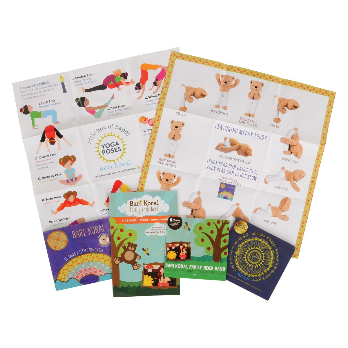 Kaplan Early Learning Company Bari Koral Yoga, Music, and Movement Set