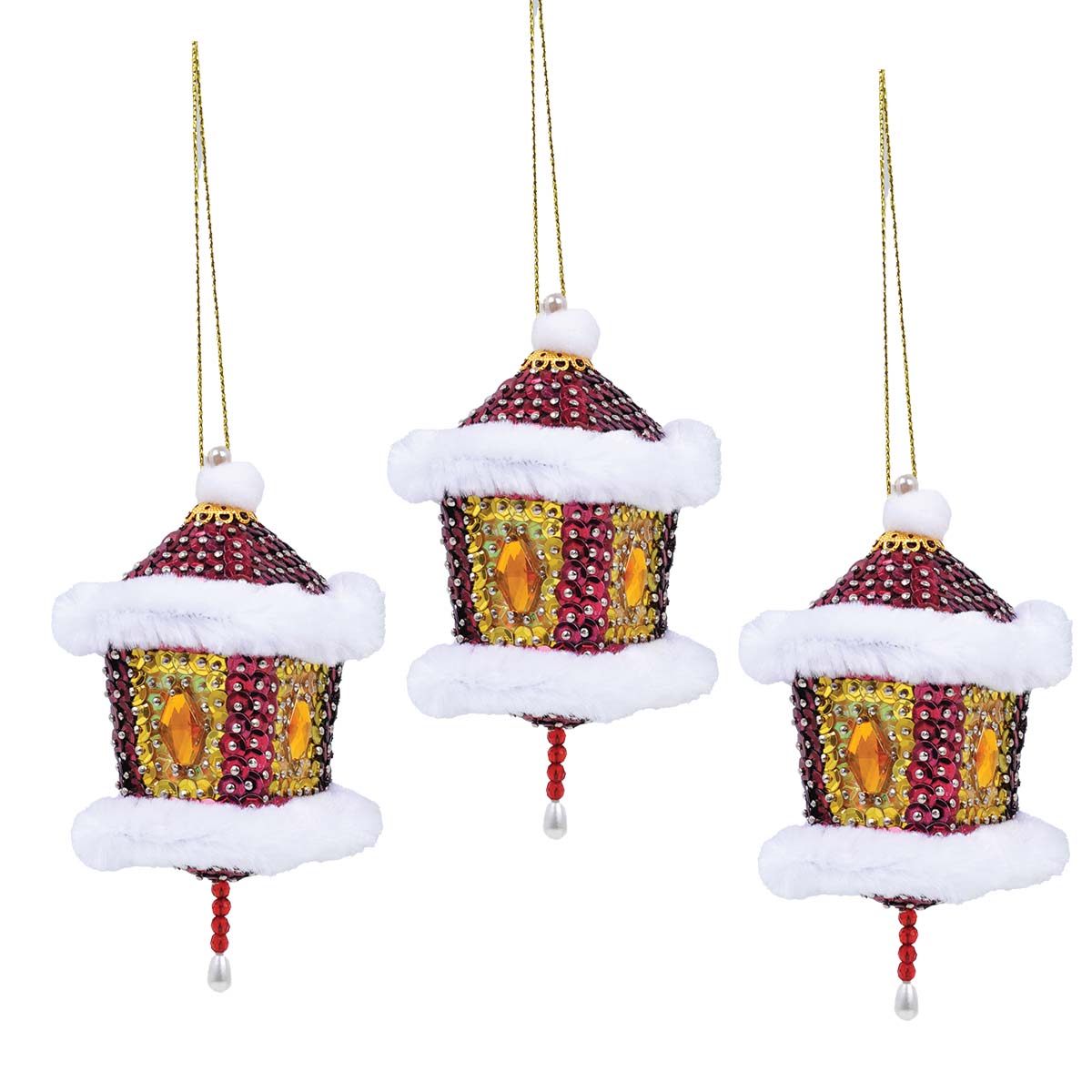 Sequin deals ornament kits