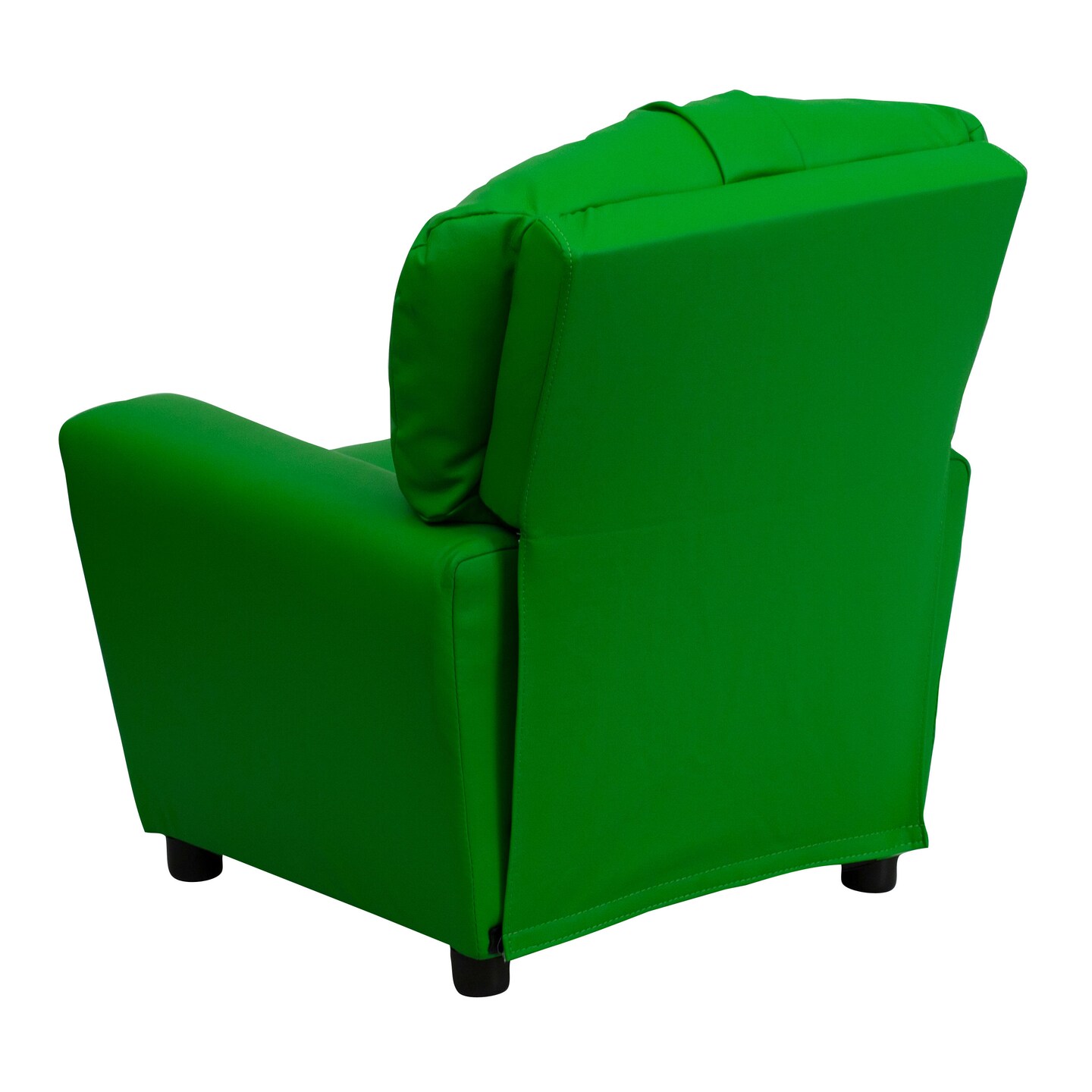 Emma and Oliver Contemporary Kids Recliner with Cup Holder