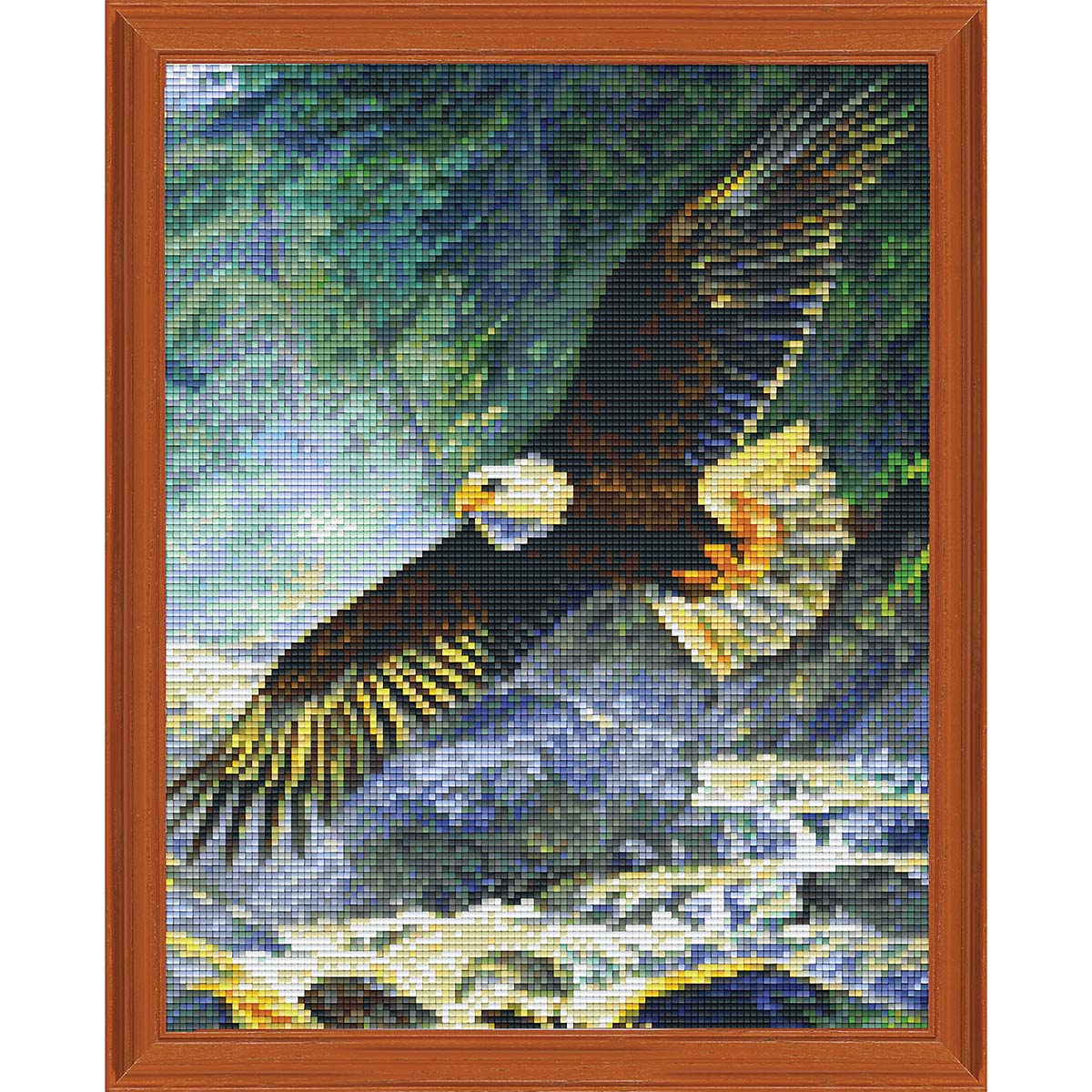 PixelHobby American Majesty Kit &#x26; Frame Mosaic Art Kit