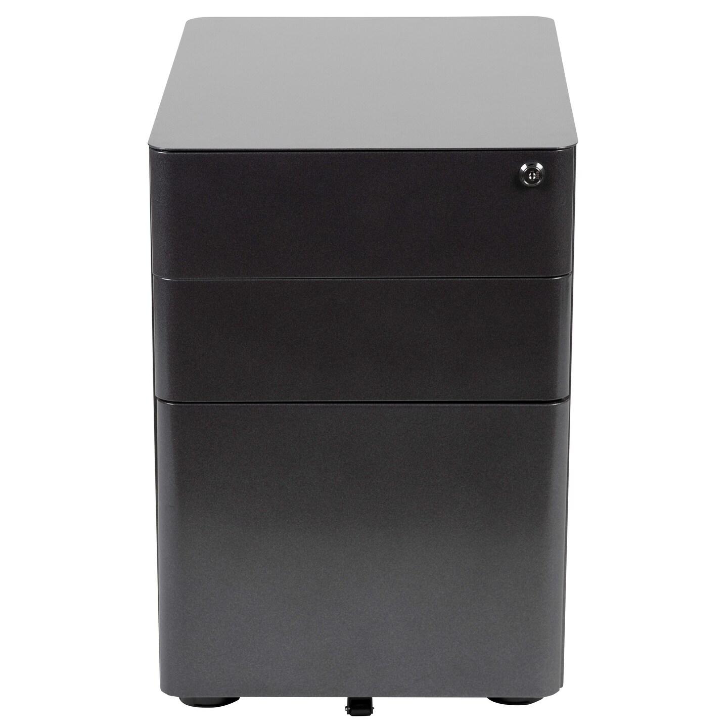 Emma and Oliver Modern 3-Drawer Mobile Locking Filing Cabinet Storage Organizer