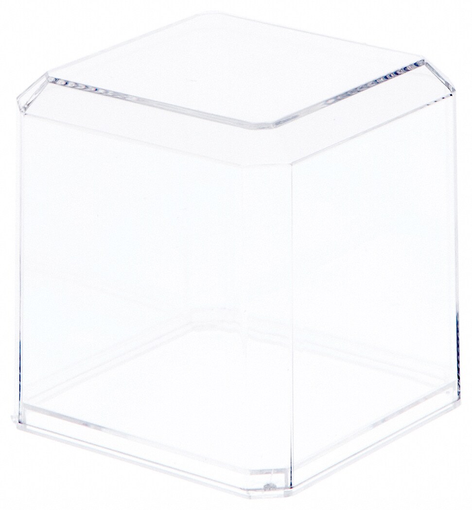 Pioneer Plastics 033C-UV Clear Plastic Baseball Display Case (UV ...