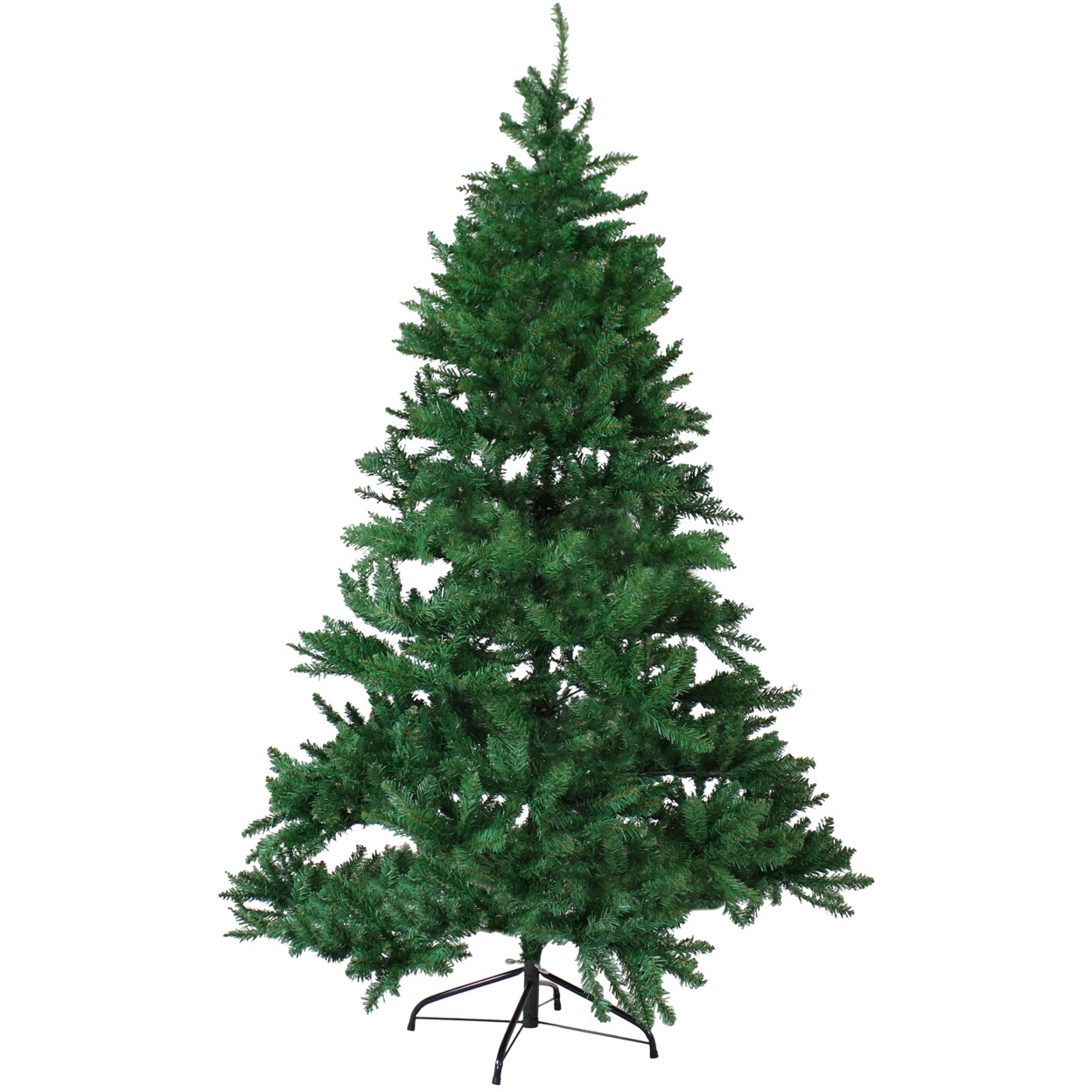Sunnydaze Tannenbaum Indoor Hinged Unlit Artificial Kingswood Fir Christmas Tree with Stand - 6 ft