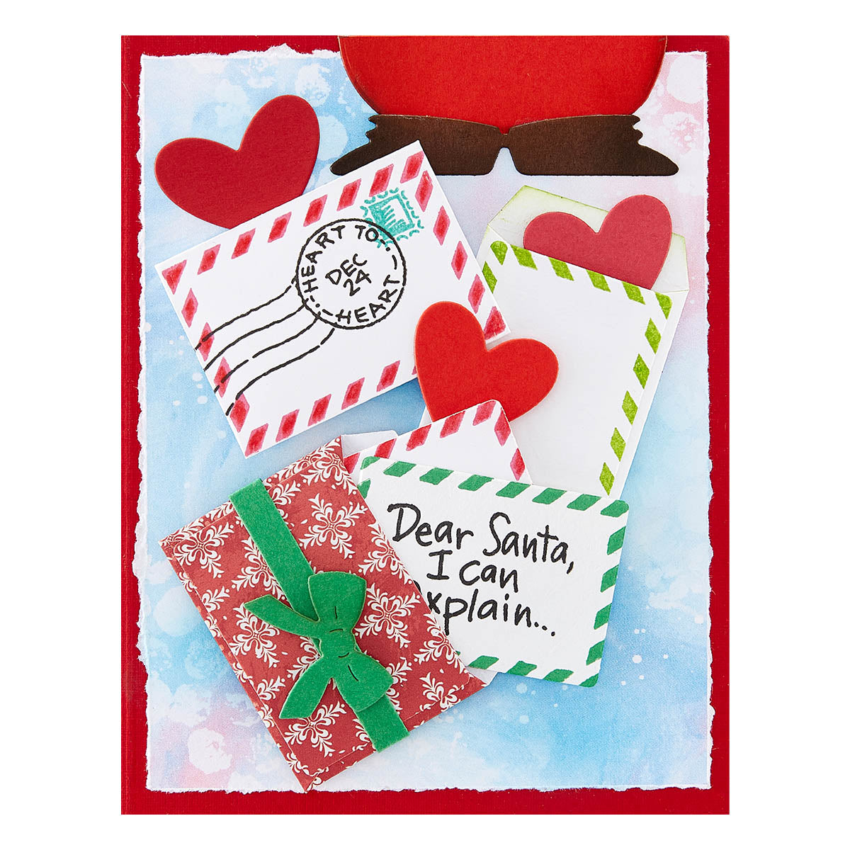 Spellbinders Holiday Hugs Sentiments Clear Stamp Set from the Holiday Hugs Collection by Stampendous