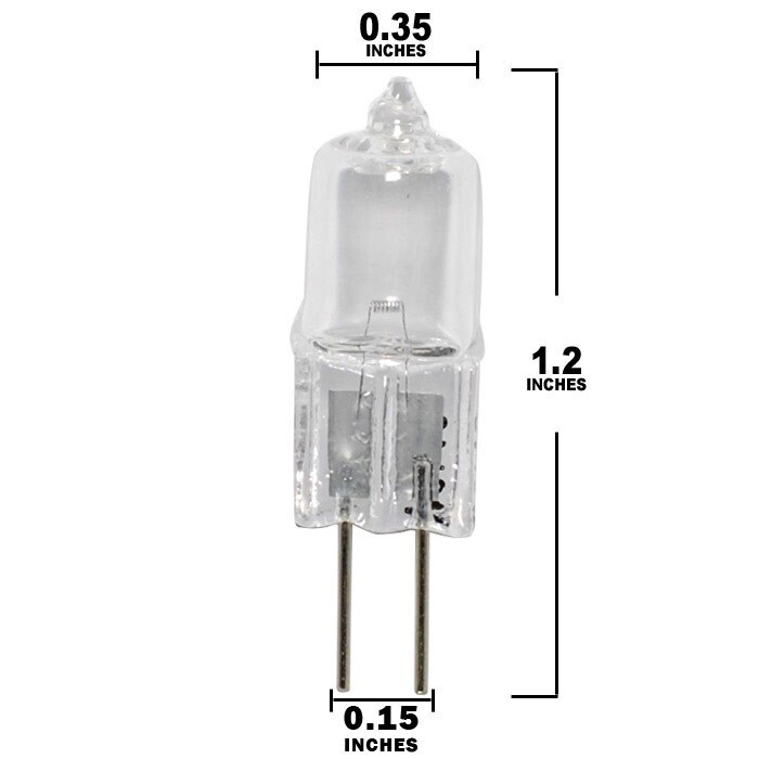 BulbAmerica ESA FHD 10 watts 6 volts G4 2-Pin Halogen light bulb