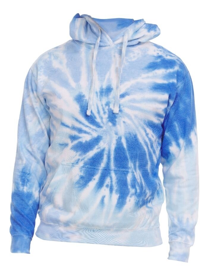 Women&#x27;s Tie Dye Pullover Hoodie Fleece Sweatshirts
