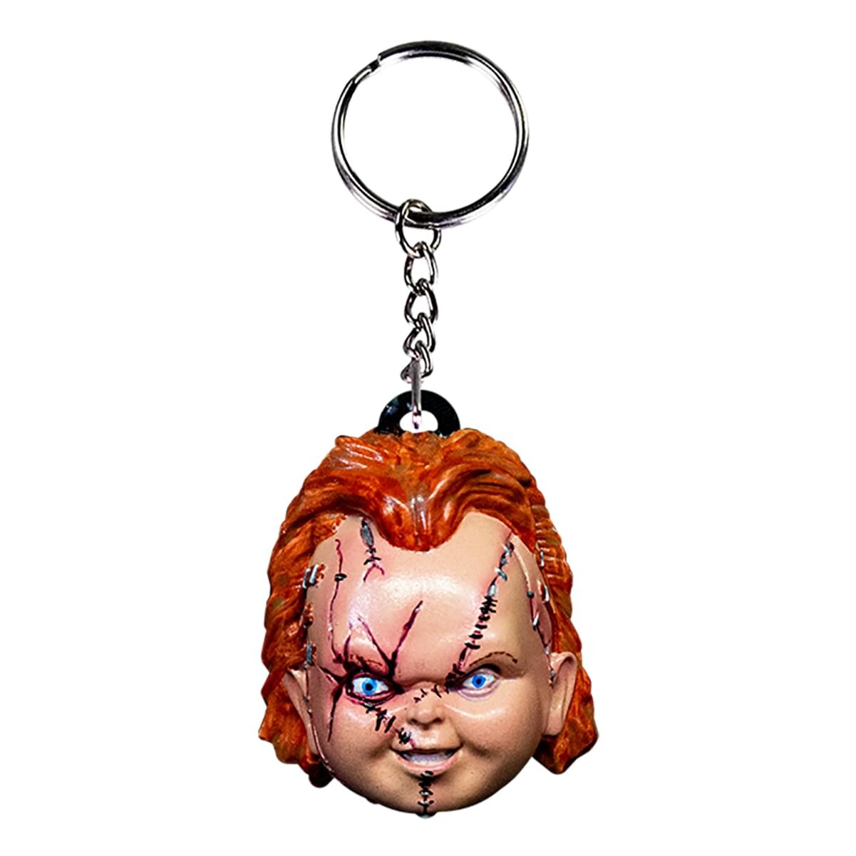 Child&#x27;s Play Seed of Chucky Sculpted Chucky Head Key Chain