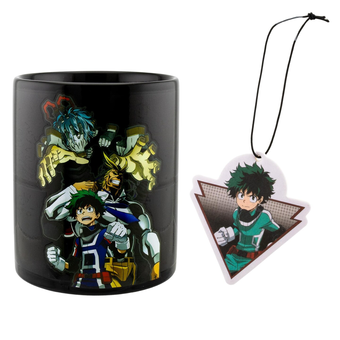My Hero Academia Deku 11 Ounce Mug &#x26; Air Freshener Set