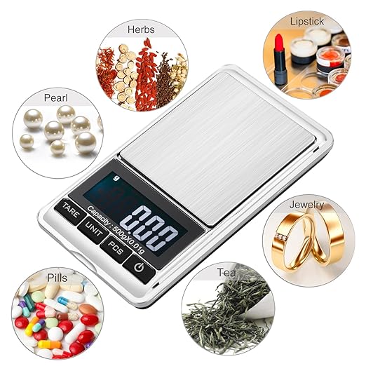 MVZAWINO&#xAE; Portable Electronic Weight Jewelry Scales