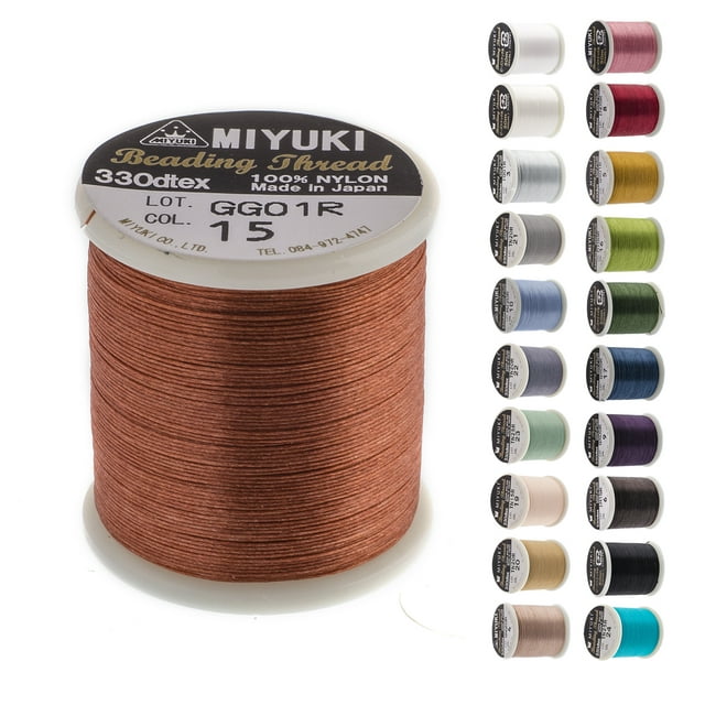Miyuki Japanese Nylon Beading Thread B, 50m