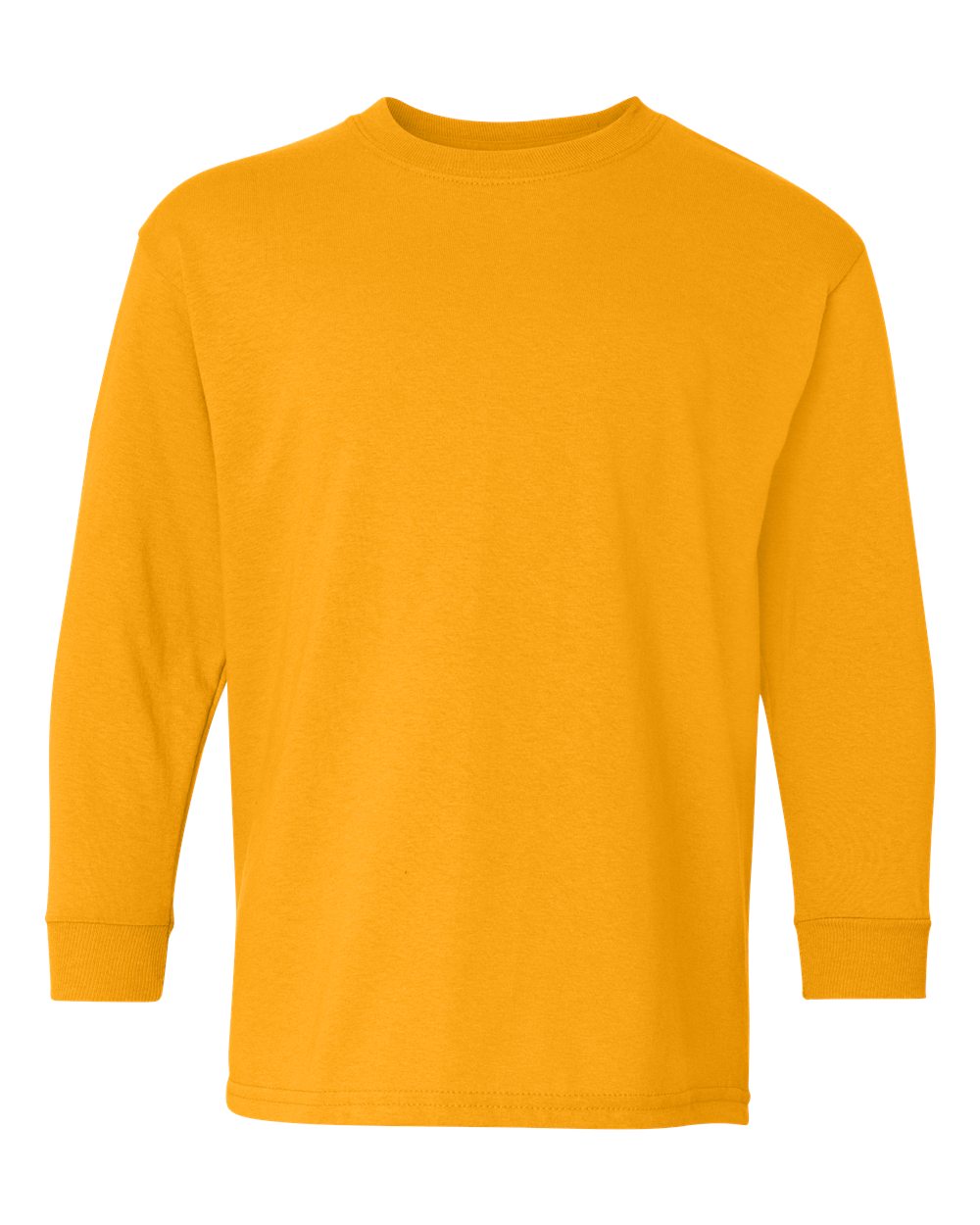 GILDAN® Heavy Cotton Youth Crewneck Long Sleeve T-Shirt