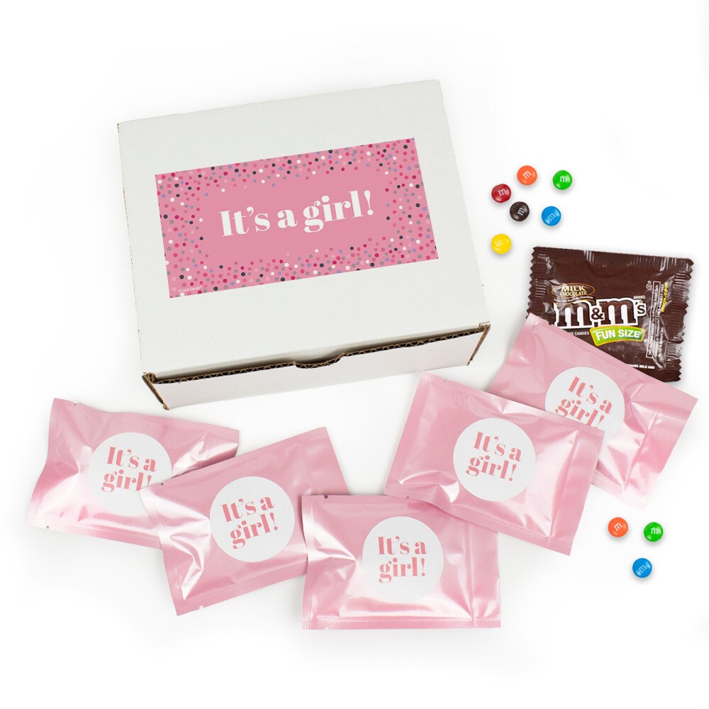  It's a Girl Baby Shower Candy Favors Personalized
