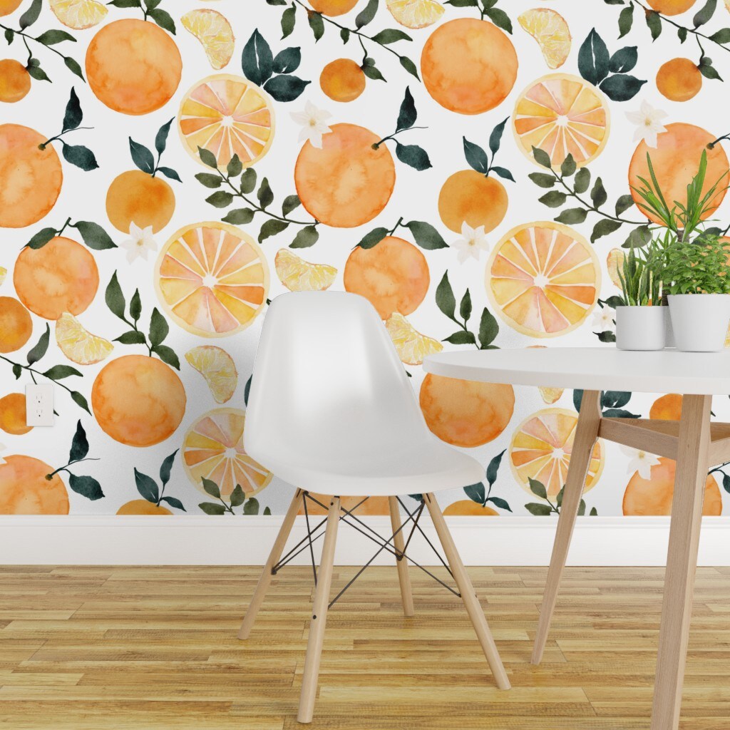 How to Install Spoonflowers Peel and Stick Wallpaper
