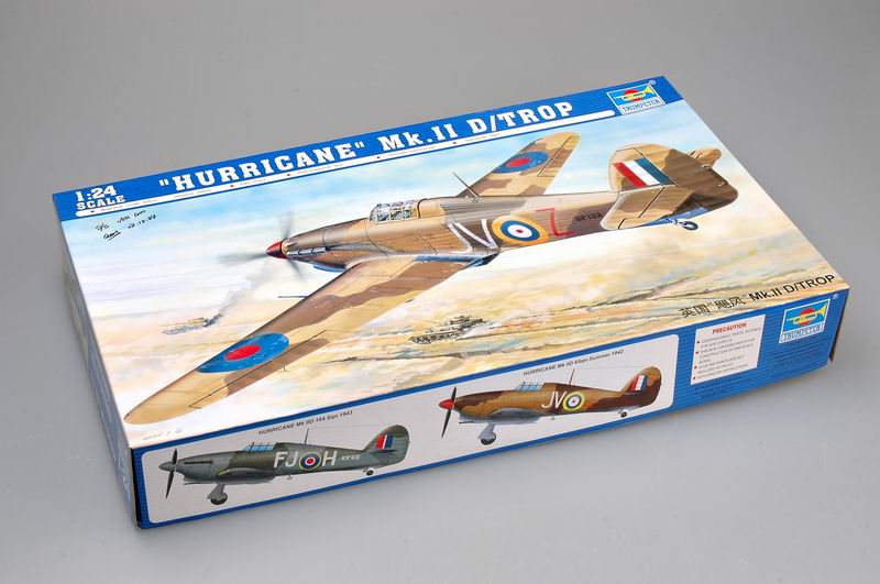 Trumpeter  1/24 HAWKER HURRICANE II D TROP 1/24 Plastic Model