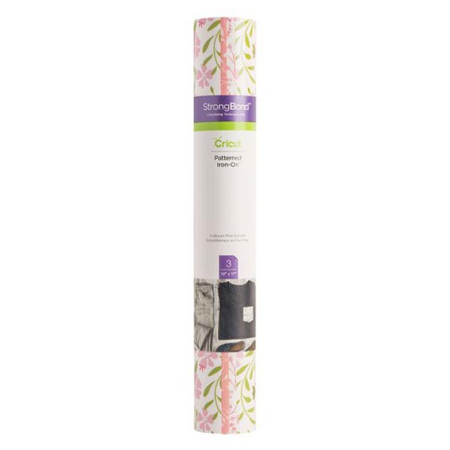 Cricut Patterned Iron-on Sampler In Bloom Pink