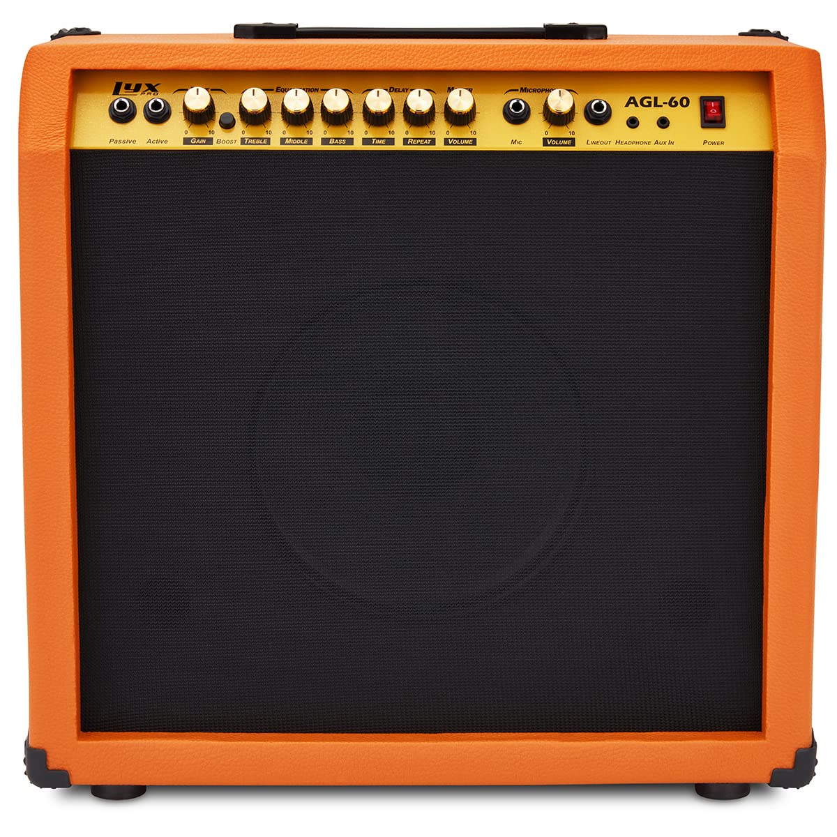 LyxPro Electric Guitar Amp, 60 Watt Portable Amplifier