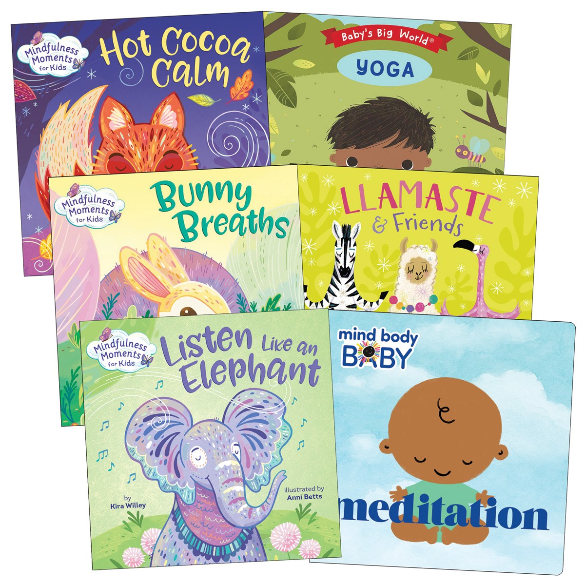 Kaplan Early Learning Company Toddler Peacefulness Books - Set of 6