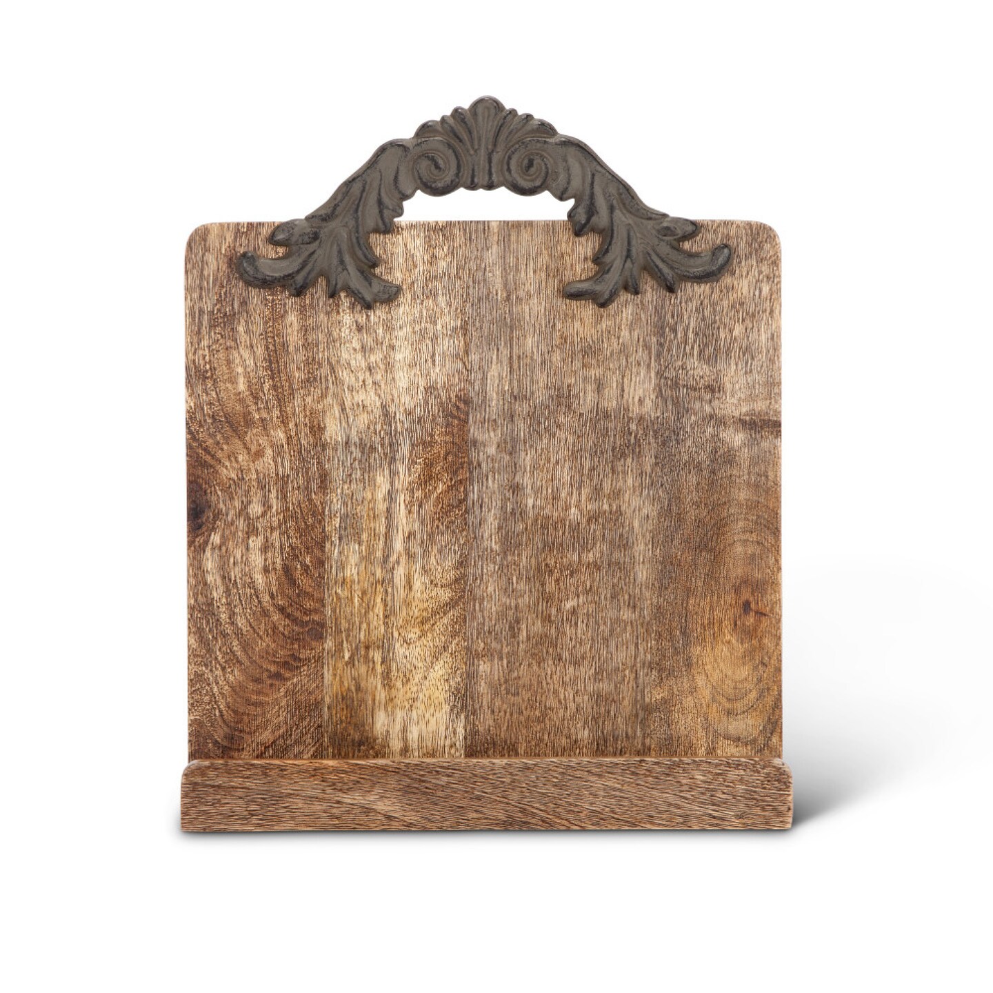 Contemporary Home Living 13.5" Brown Weather Finished Antique Cookbook Stand