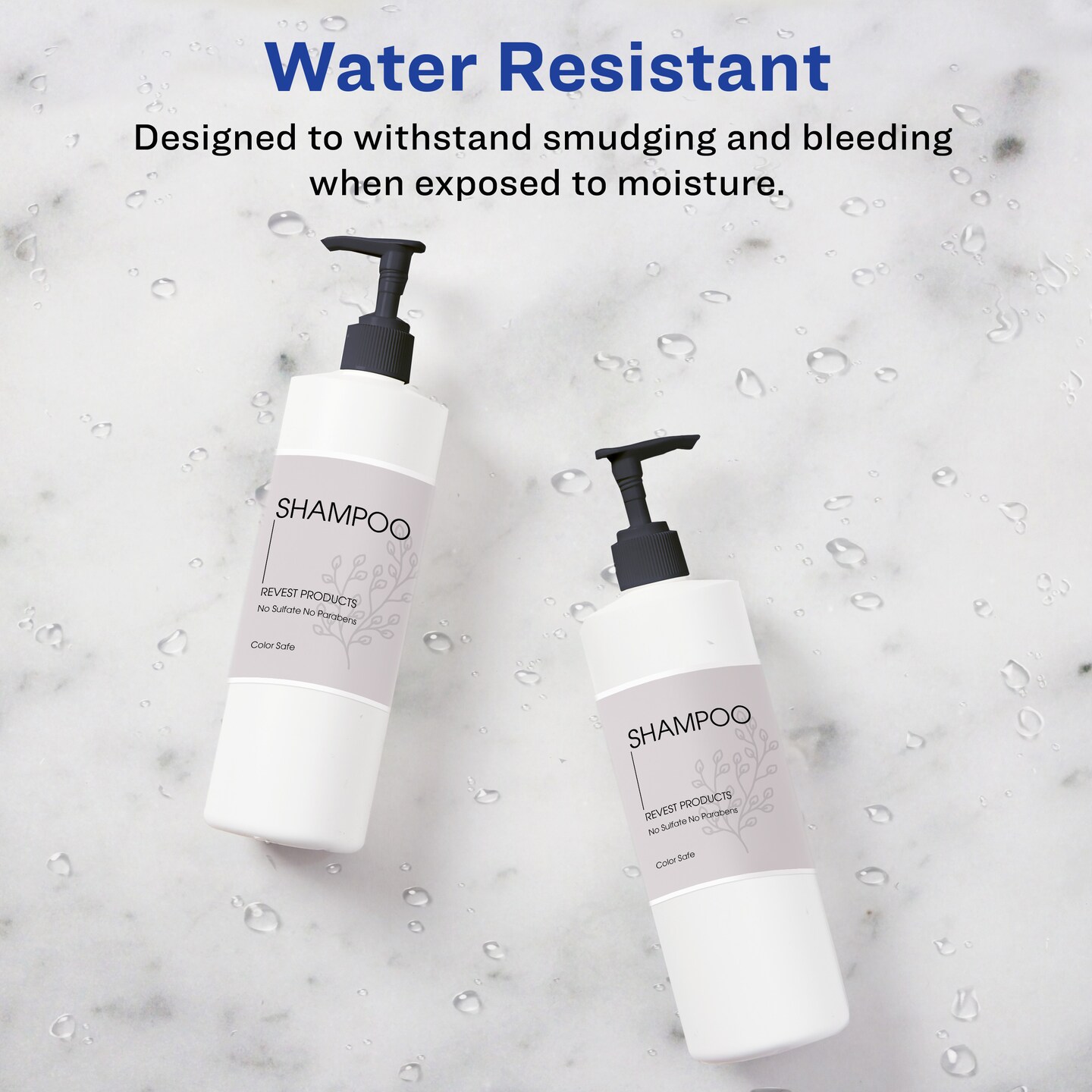 Avery Printable Blank Rectangle Labels, 3.5" x 4.75", White, 32 Customizable Labels (22827)