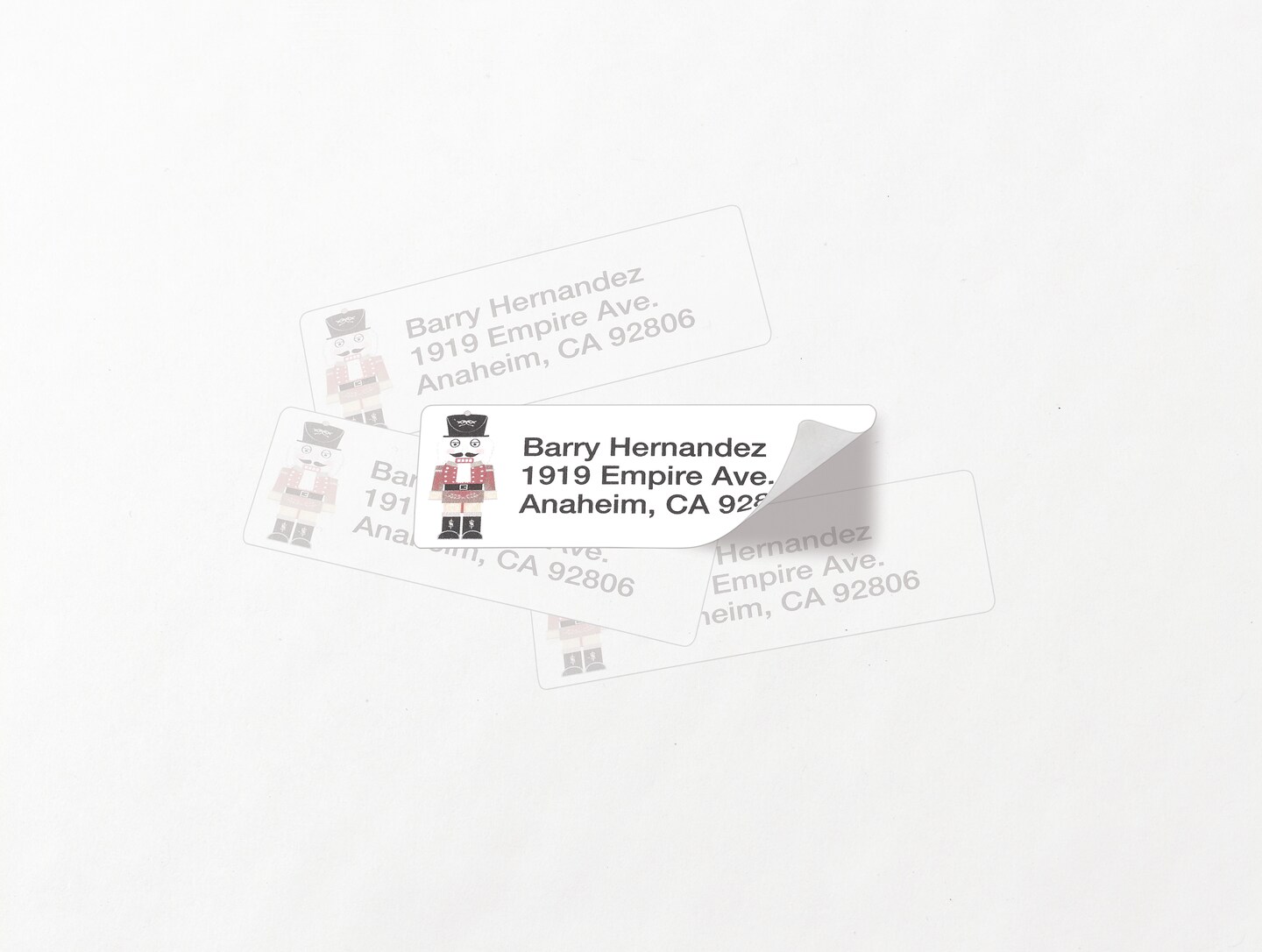 Avery Repositionable Printable Address Labels with Sure Feed, 1" x 2-5/8", White, 750 Blank Mailing Labels (58160)