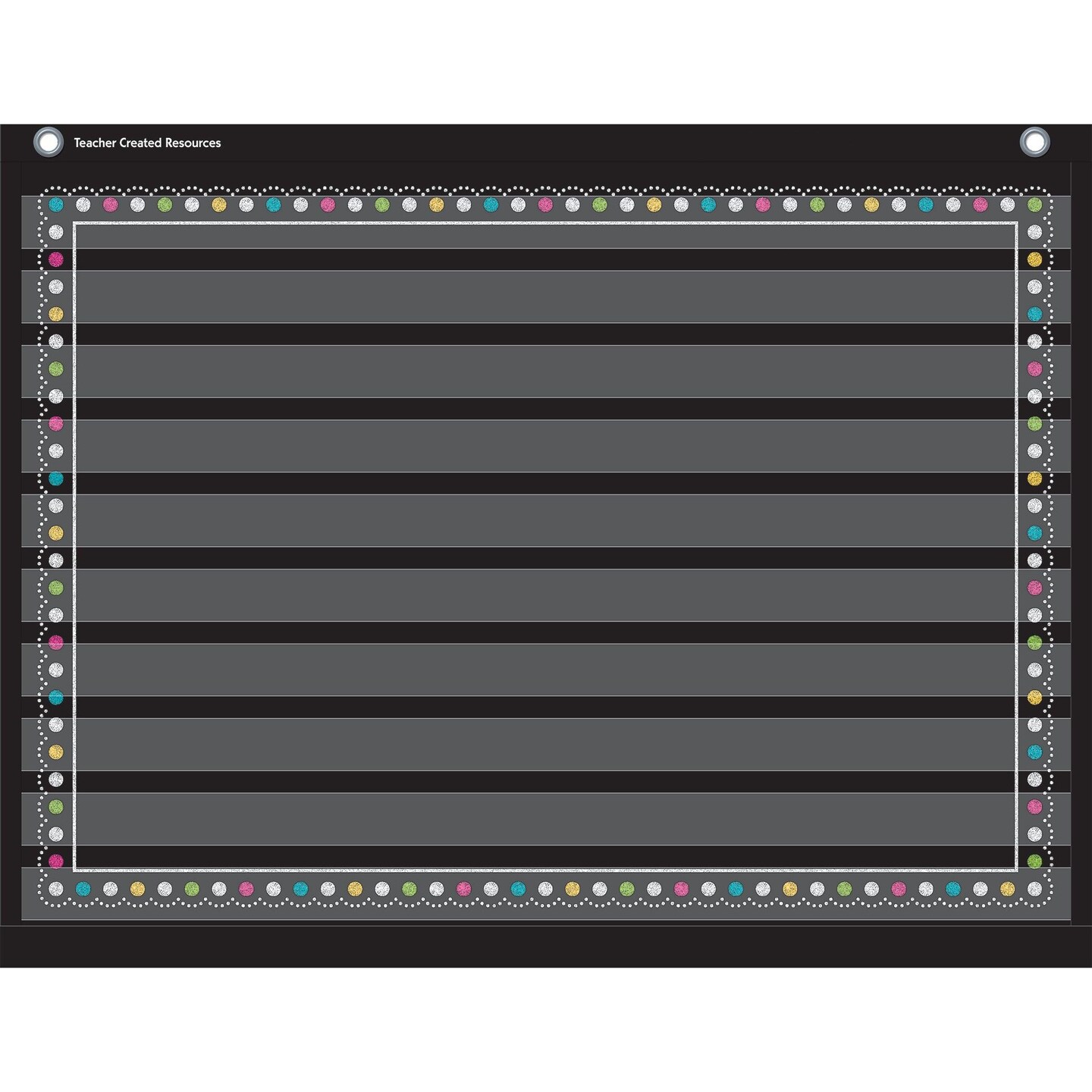 Chalkboard Brights Mini Pocket Chart (17&#x22; x 22&#x22;), Pack of 2