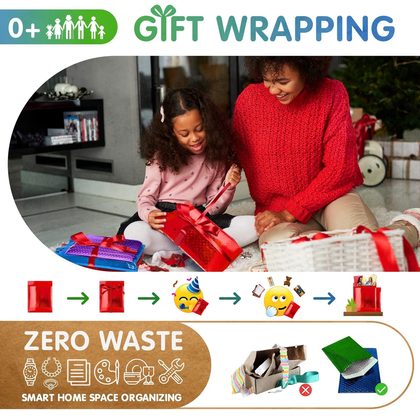 AMIFF Red Metallic Bubble Mailers 5 x 9 Pack of 25 Opaque Mail Bubble Envelopes with Sturdy Adhesive Line Reliable Padded Shipping Envelopes Waterproof Padded Envelopes Various Sizes