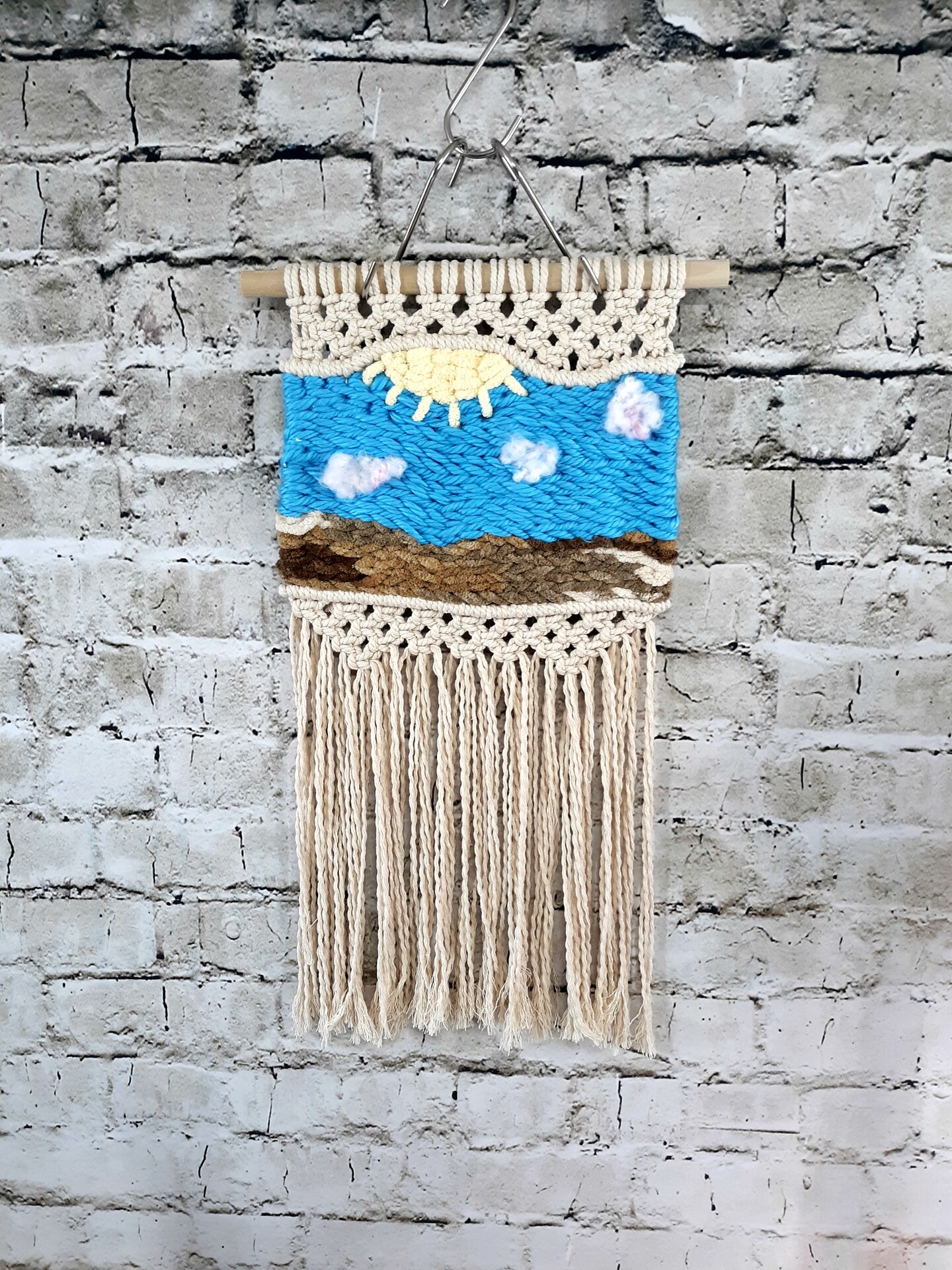 Small Macrame Wall Hanging