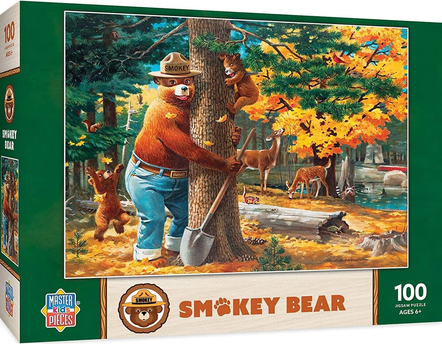 Smokey Bear 100 Piece Kids Jigsaw Puzzle | Michaels