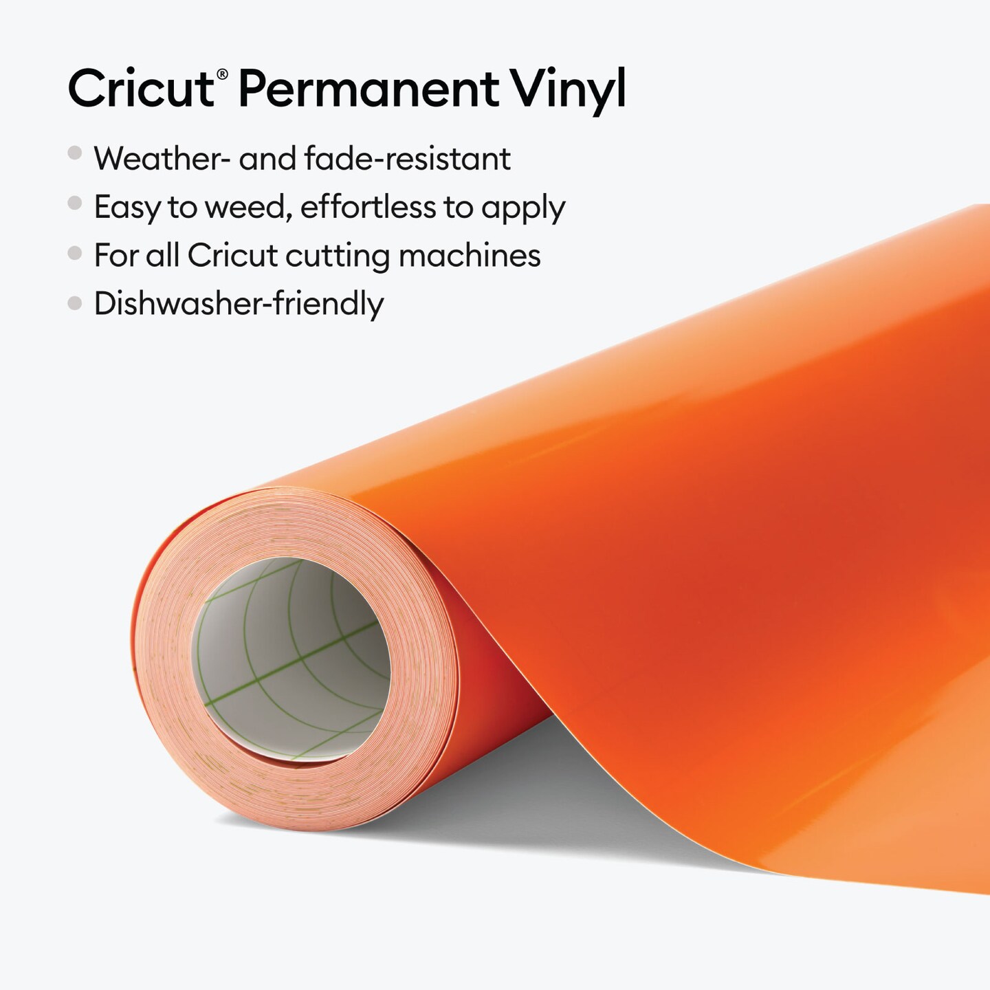 Cricut Vinyl Permanent 15 ft Blue & Dark Orange (Sunset)