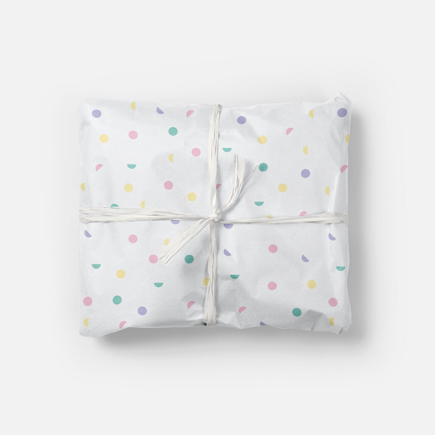 Confetti Wrapping Paper Sheets, Pastel Michaels