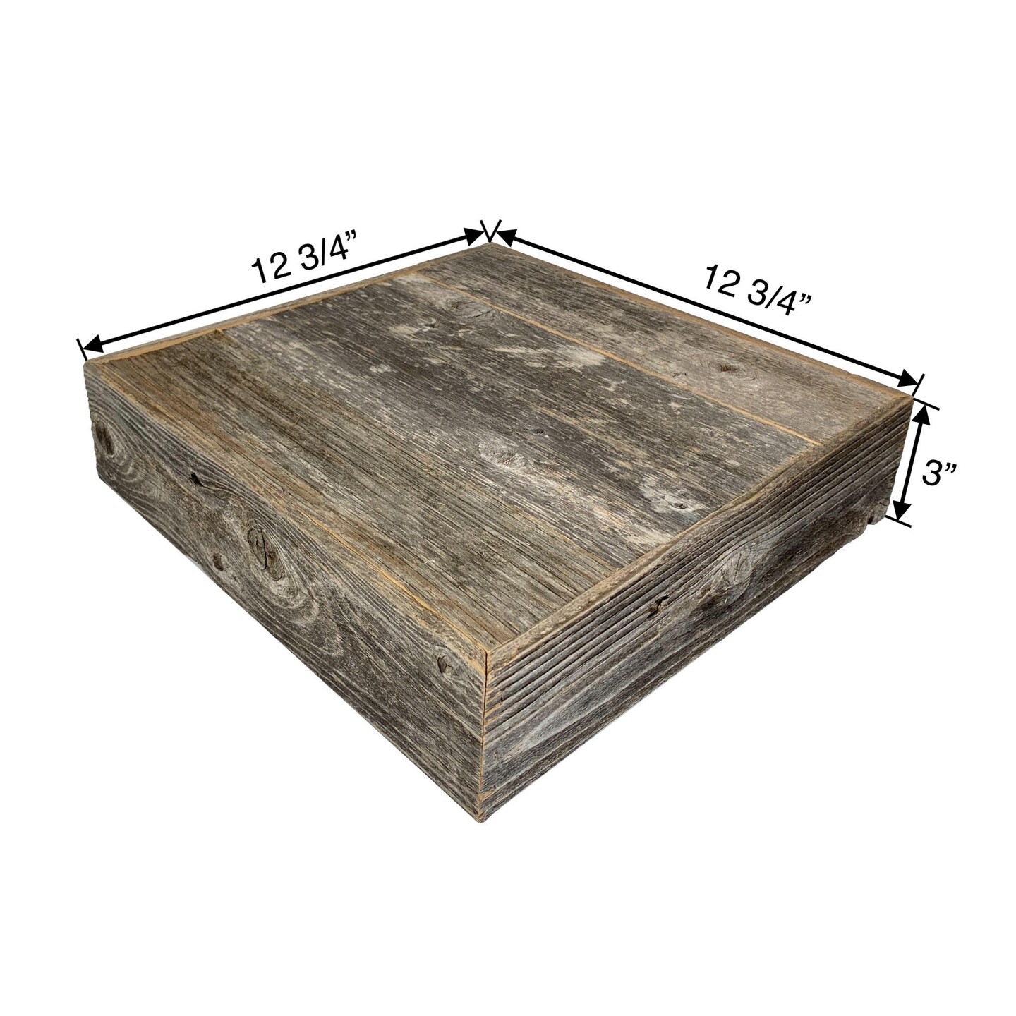 Rustic Farmhouse Reclaimed Wood Cake Stand, Dessert Stand