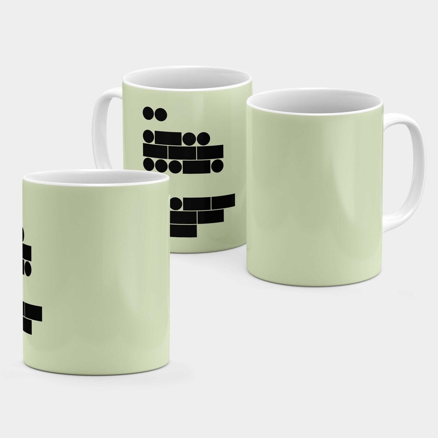 Morse Code I Love You 11 Oz Mug VII