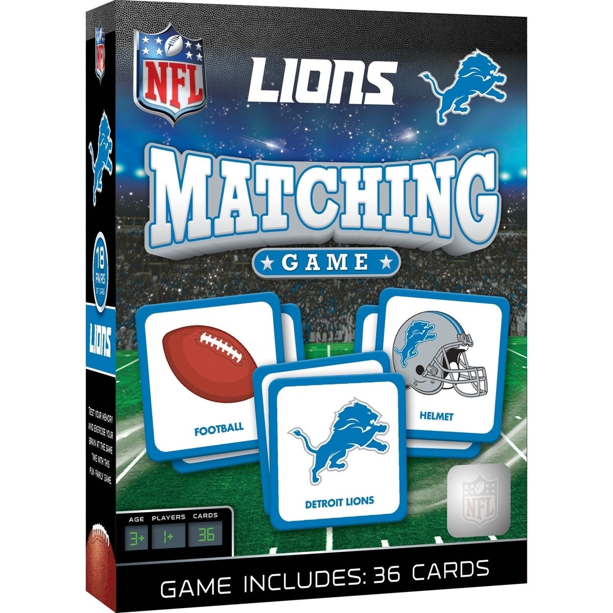 MasterPieces Detroit Lions Matching Game