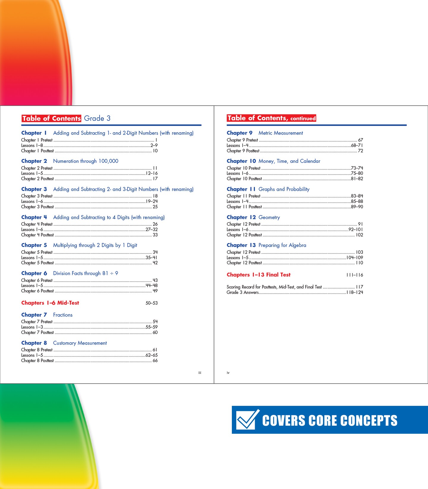 Spectrum Word Problems 3rd Grade Math Workbook, Geometry, Algebra Prep, Fractions, Telling Time, Money, and More Mathematics, Classroom or Homeschool Curriculum