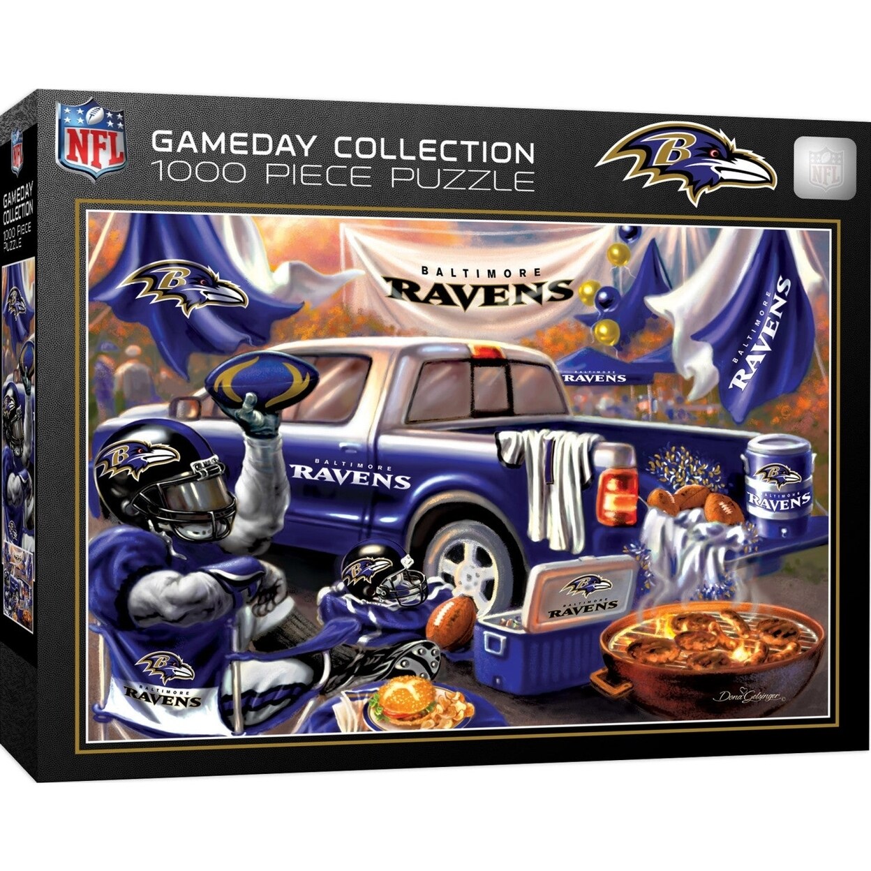 MasterPieces Baltimore Ravens - Gameday 1000 Piece Jigsaw Puzzle