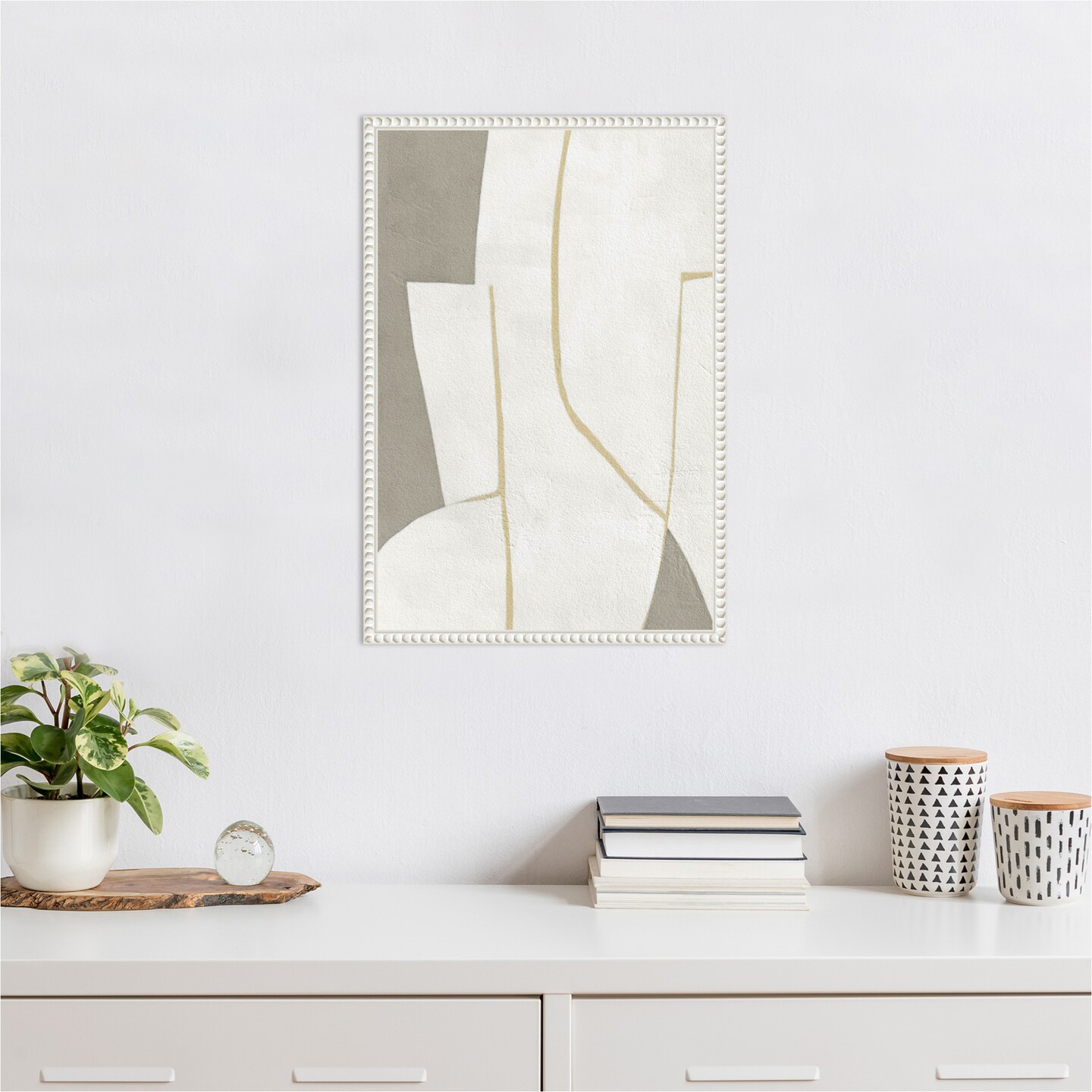 Ancestry #7 by Annike Limborco Framed Canvas Wall Art