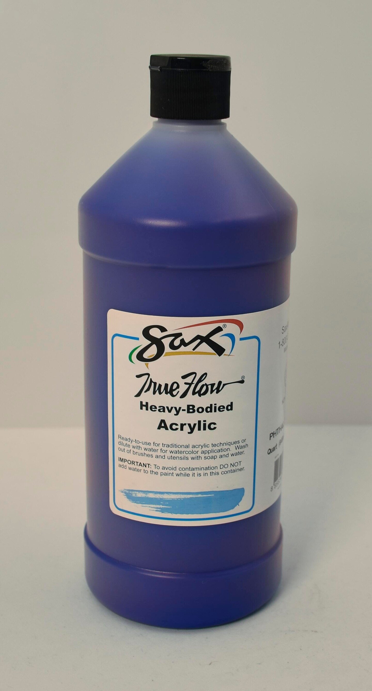 Sax Heavy Body Acrylic Paint, 1 Quart, Phthalo Blue | Michaels