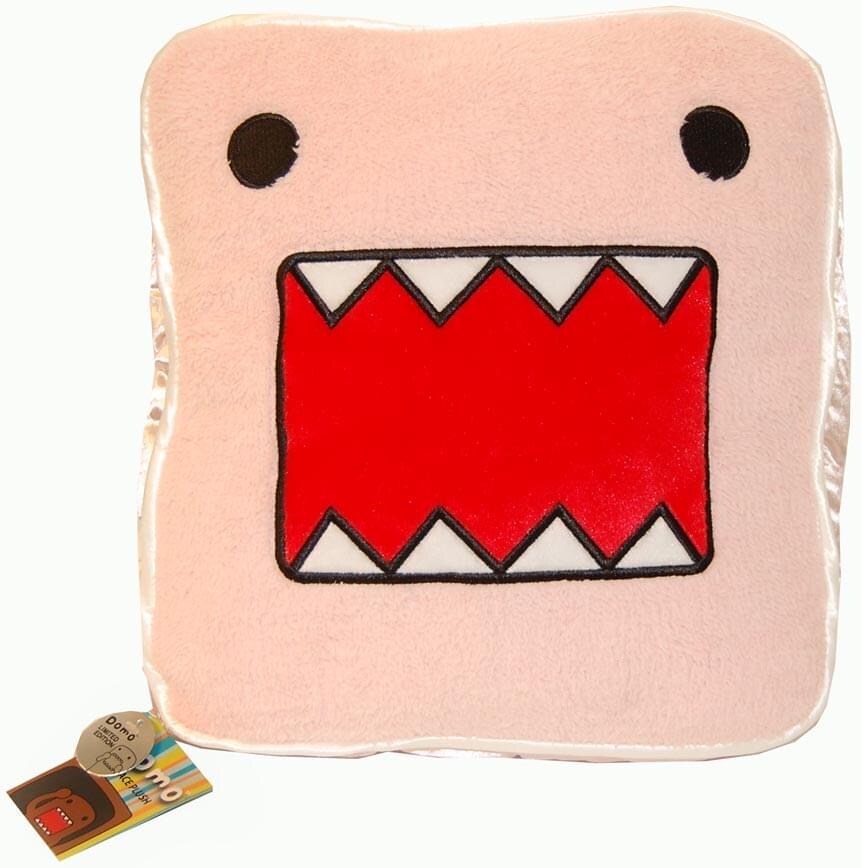 Domo Pink Face 12&#x22; Plush Pillow