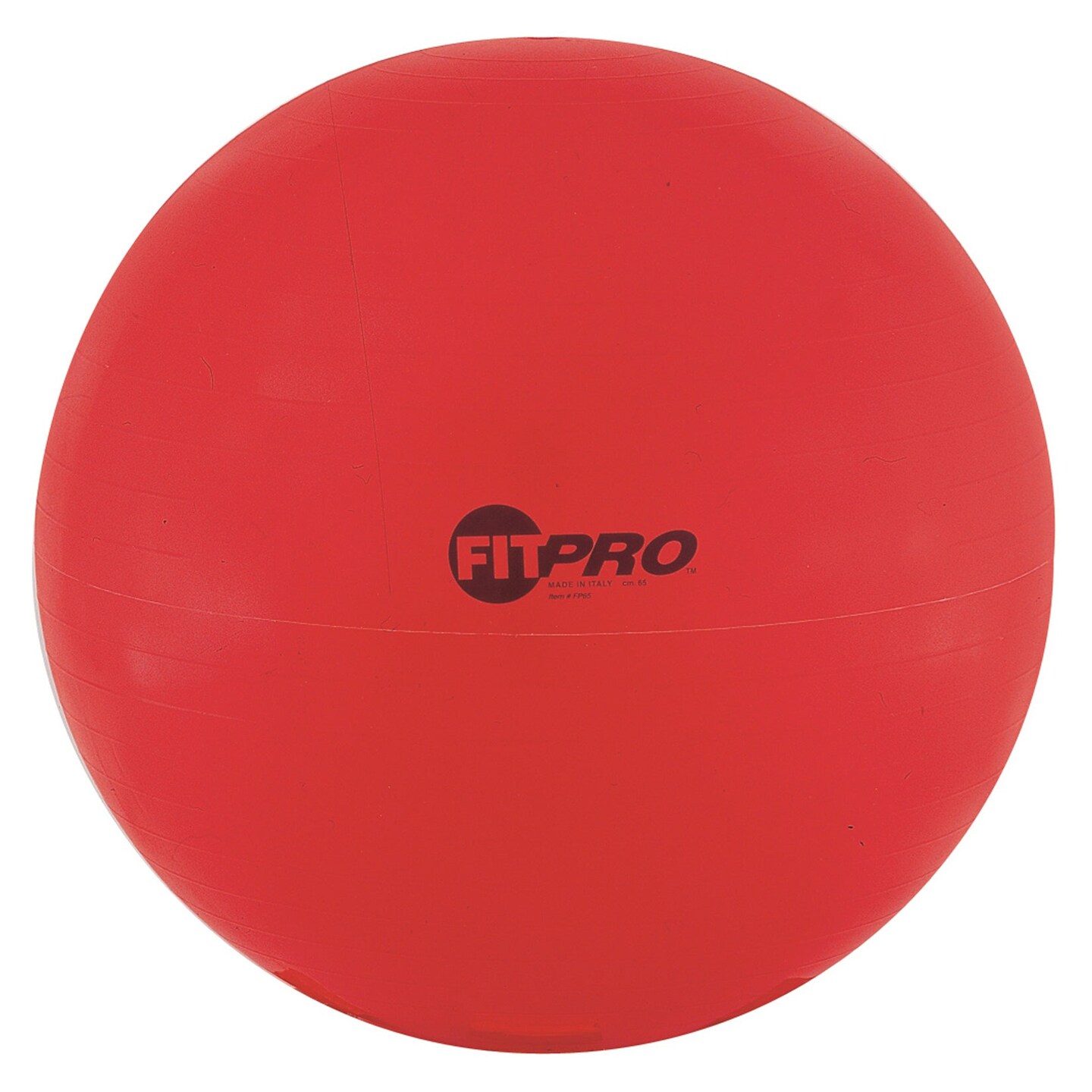 FitPro Training &#x26; Exercise Ball, 65cm, Red