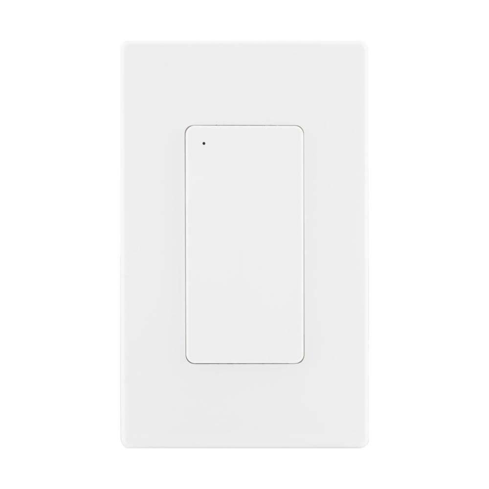 Wi-Fi On-Off Light Switch - White Finish - Satco Starfish Smart ...