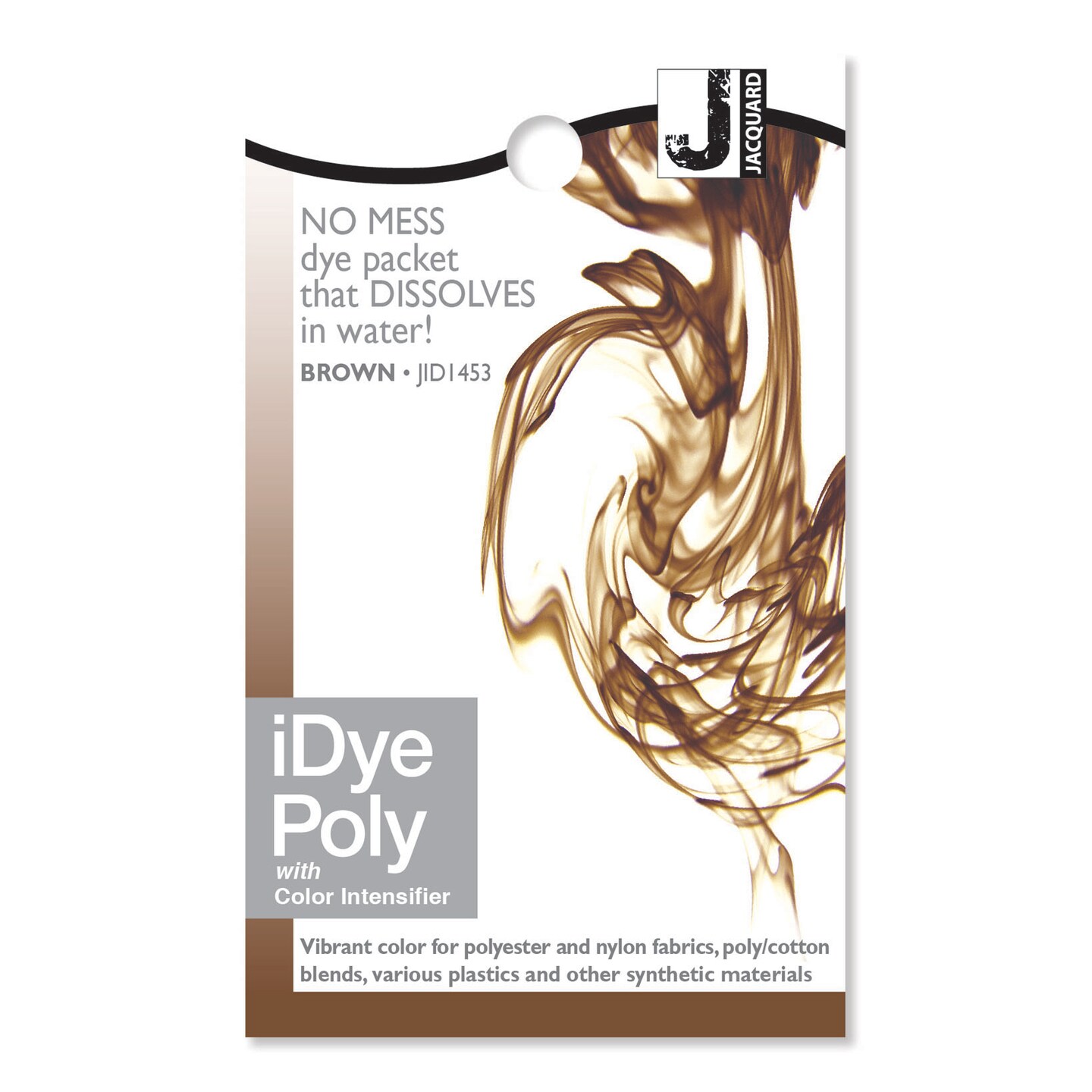 Jacquard iDye Poly Brown Fabric Dye No Mess Water Dissolving JID1453 New