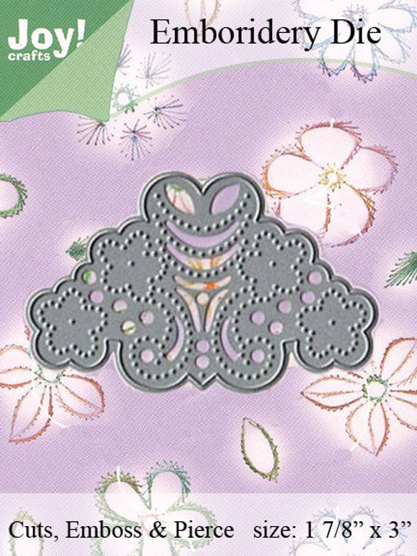 Joy! Crafts Dies Embroidery on Paper Rounded Corner Michaels