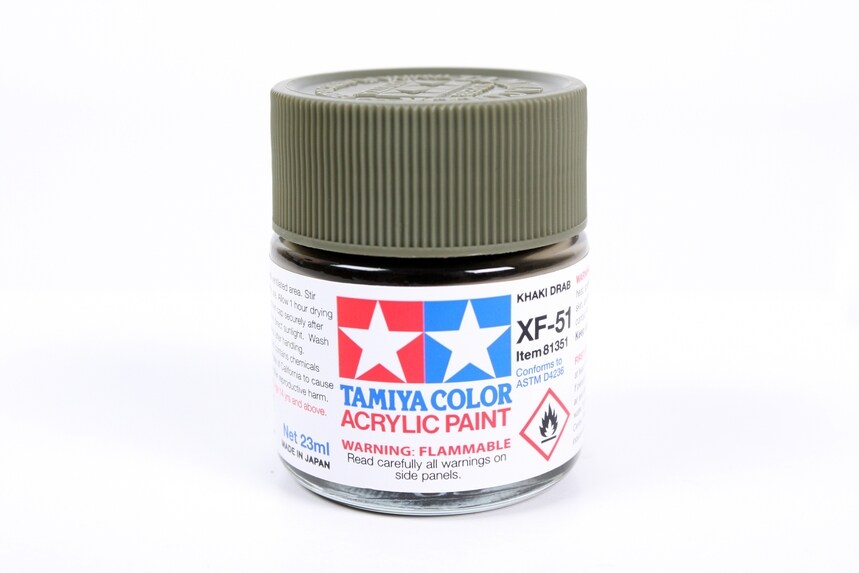 Tamiya   Xf-51 Khaki Drab Acrylic Paint