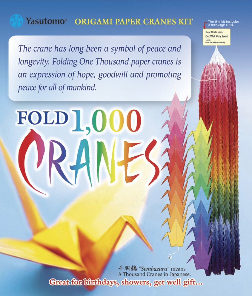 Yasutomo 1,000 Cranes Origami Kit