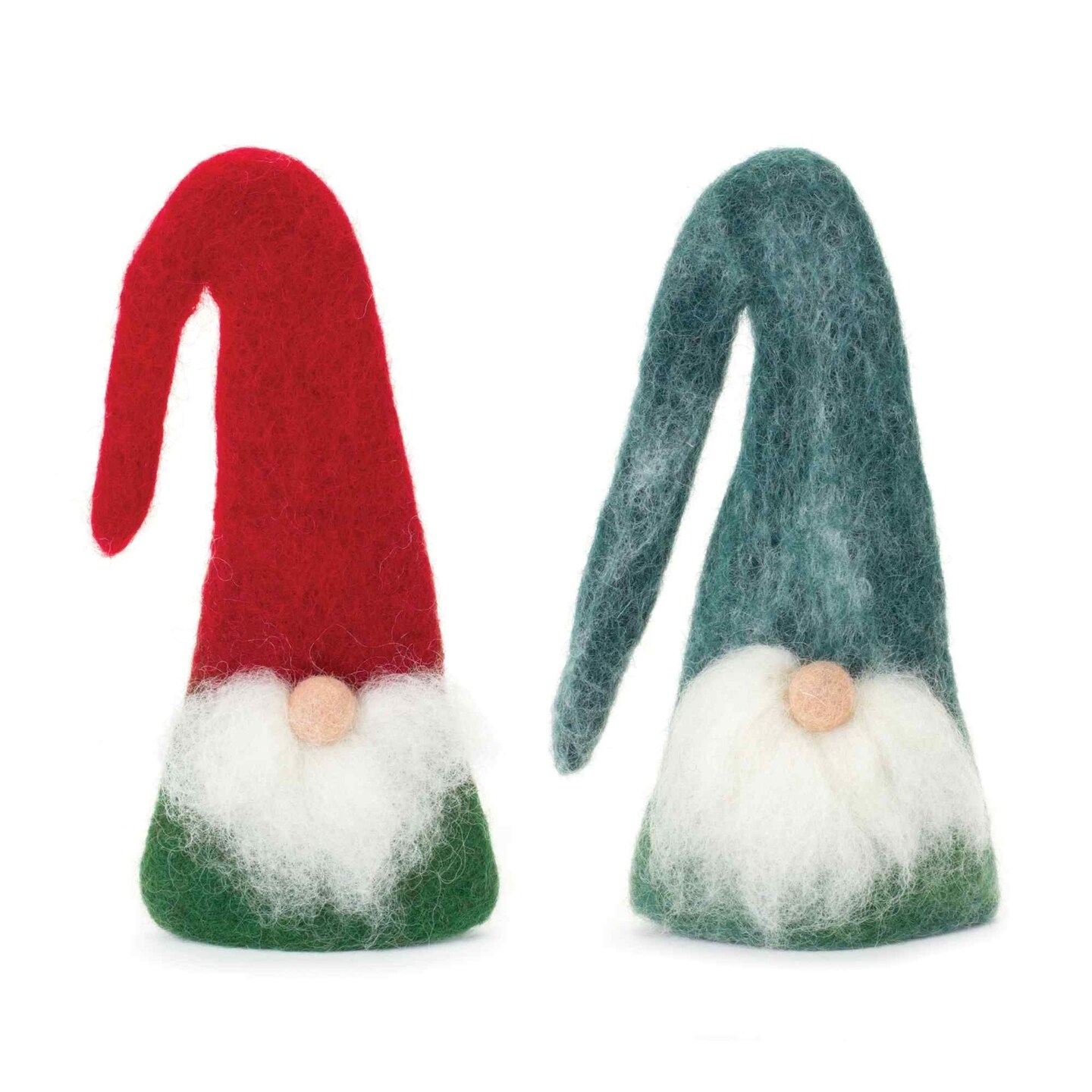 Melrose Gnome Wine Bottle Topper Christmas Ornaments - 7&#x22; - 6ct