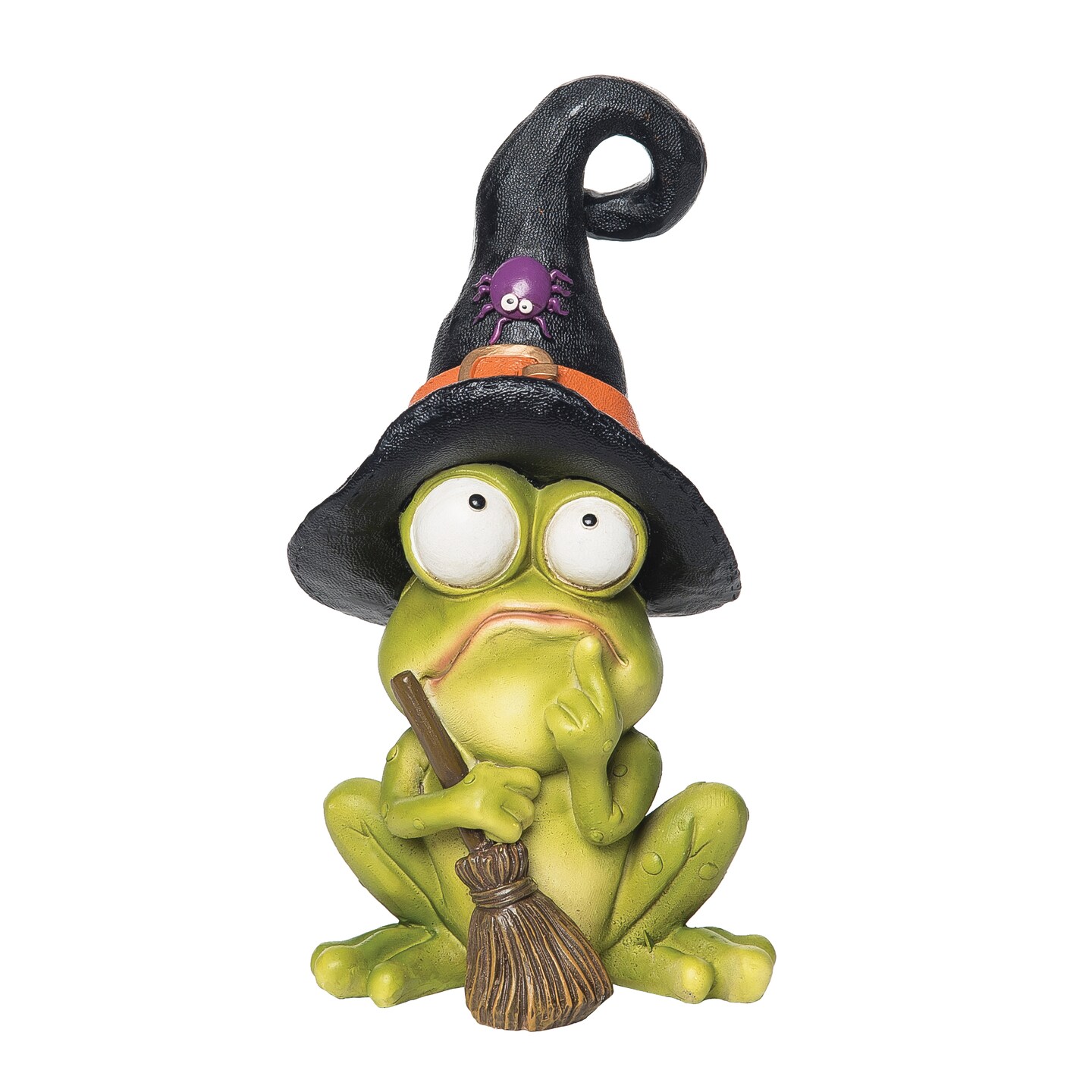 Frog with Witch Hat Halloween Figure Decoration | Michaels