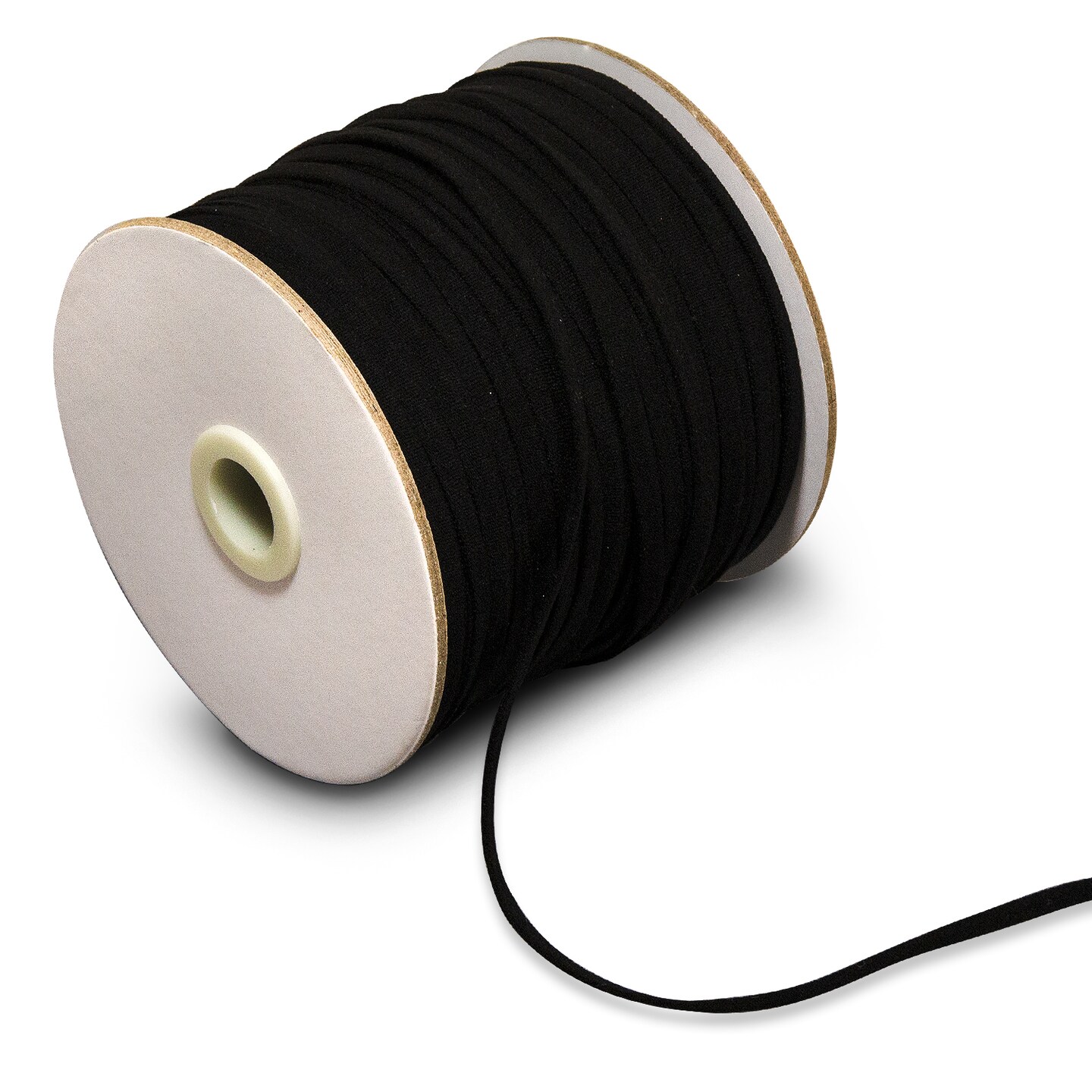 1/8 Soft Knit Elastic Cord - 100 Yard Spool