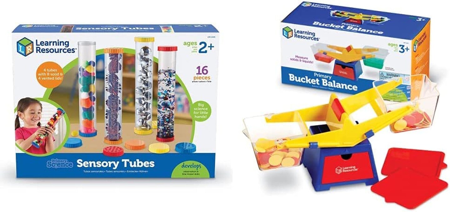 Primary Science Sensory Tubes (Set of 4) | Michaels