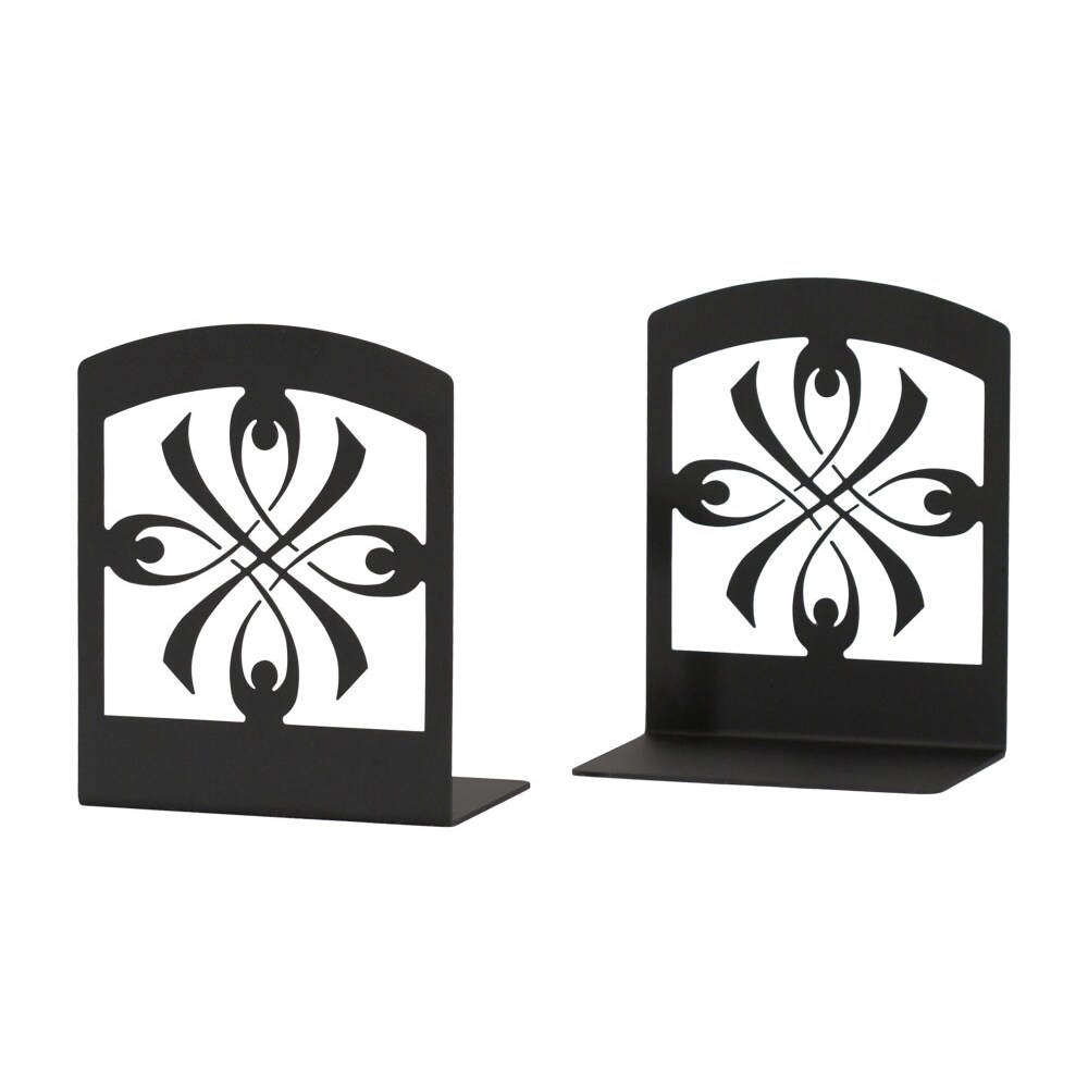 Village Wrought Iron   Home Decor Ribbon Metal- Book Ends